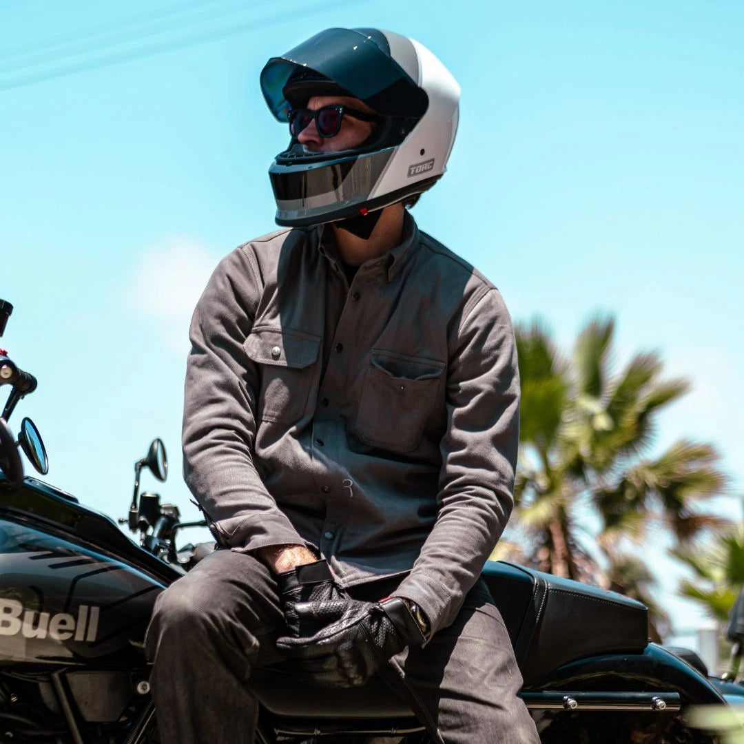 TORC Malibu Helmet - Horizon White/Black