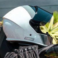 TORC Malibu Helmet - Horizon White/Black
