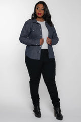 Riveter Riding Shirt - Indigo Chambray