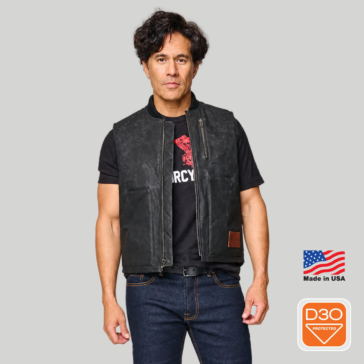 The Wasteland Vest - Black