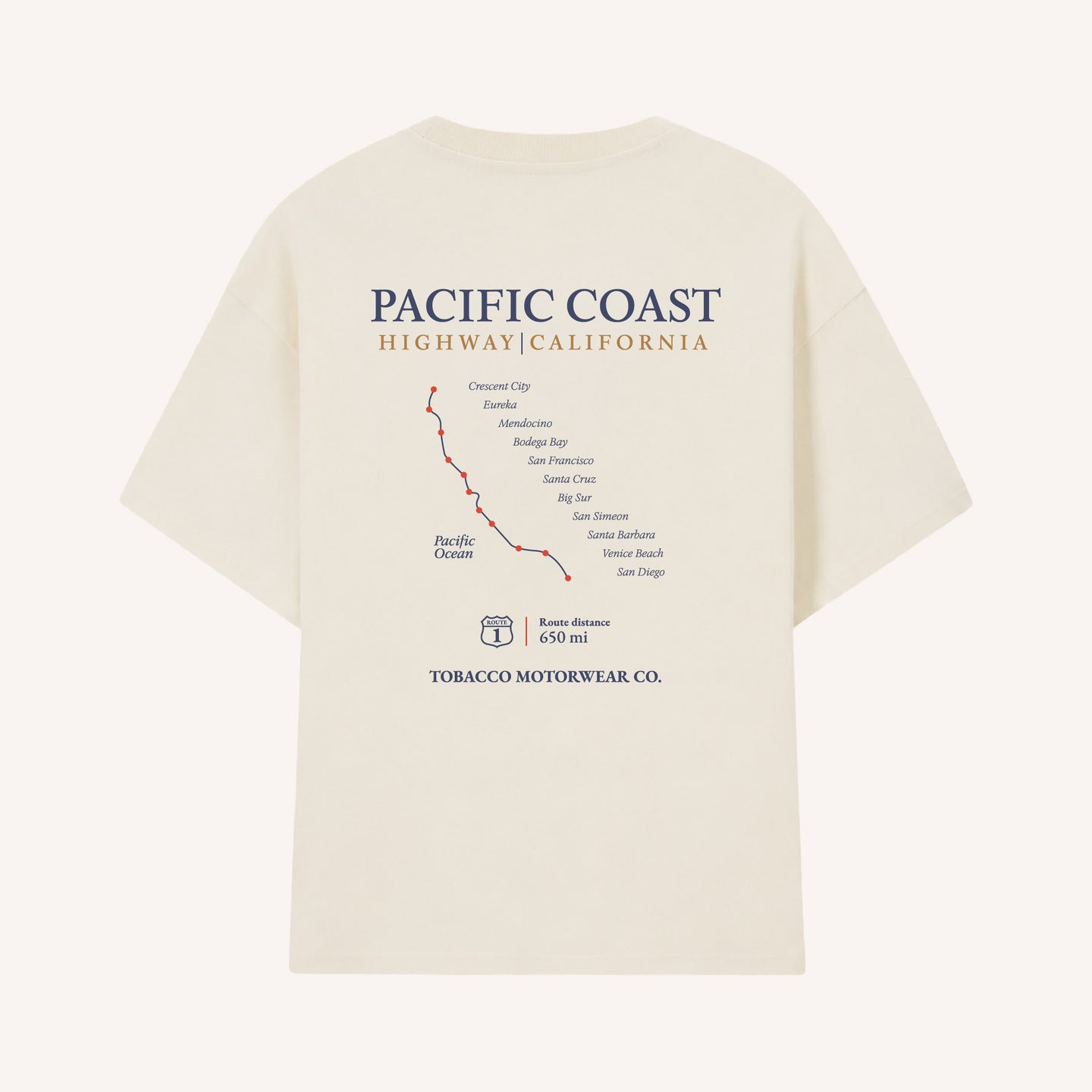Pacific Coast Highway - Cream
