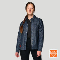 Riveter Riding Shirt - Indigo Chambray