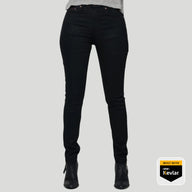 Runaways - Women's Jet Black Protective Riding Jeans