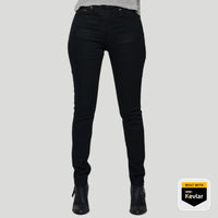 Runaways - Women's Jet Black Protective Riding Jeans