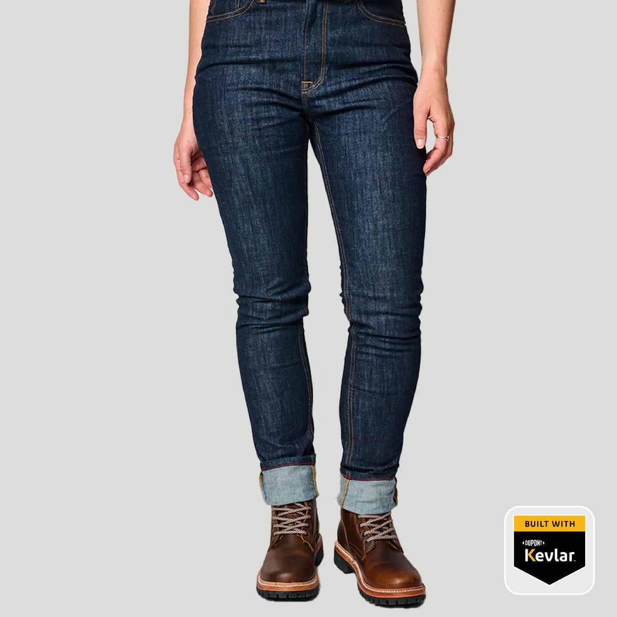 Runaways - Women's Indigo Protective Riding Jeans