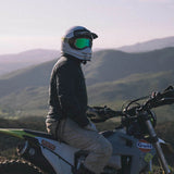 TORC Baja Helmet - Gloss White
