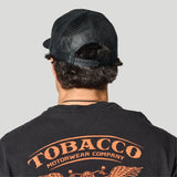 Tobacco Trademark Trucker Hat - Black
