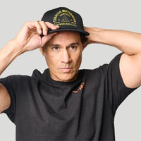 Tobacco Trademark Trucker Hat - Black