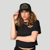 Tobacco Trademark Trucker Hat - Black