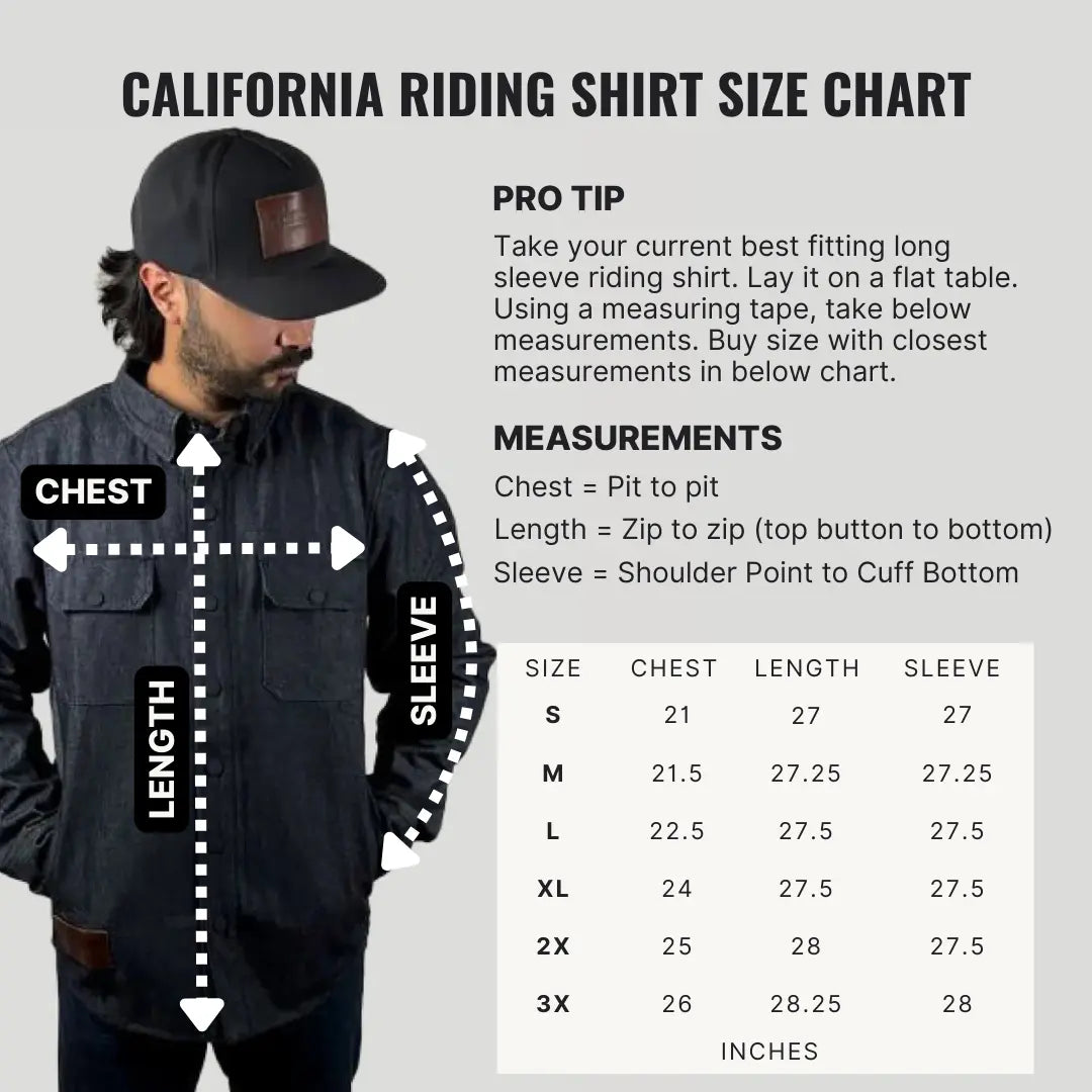 California Riding Shirt 3.0 - Denim