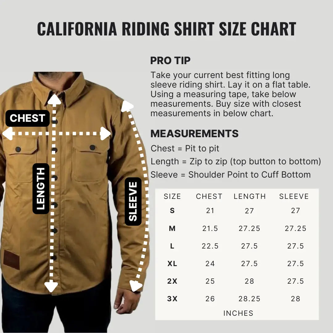 California Riding Shirt 3.0 - Tan