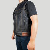 Dark Horse Vest - Indigo