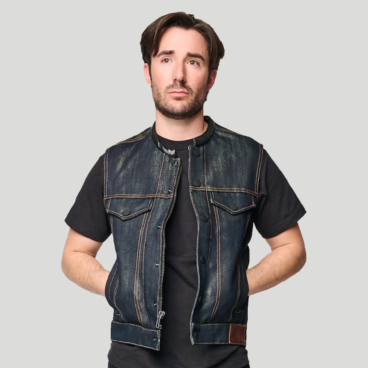 Dark Horse Vest - Indigo