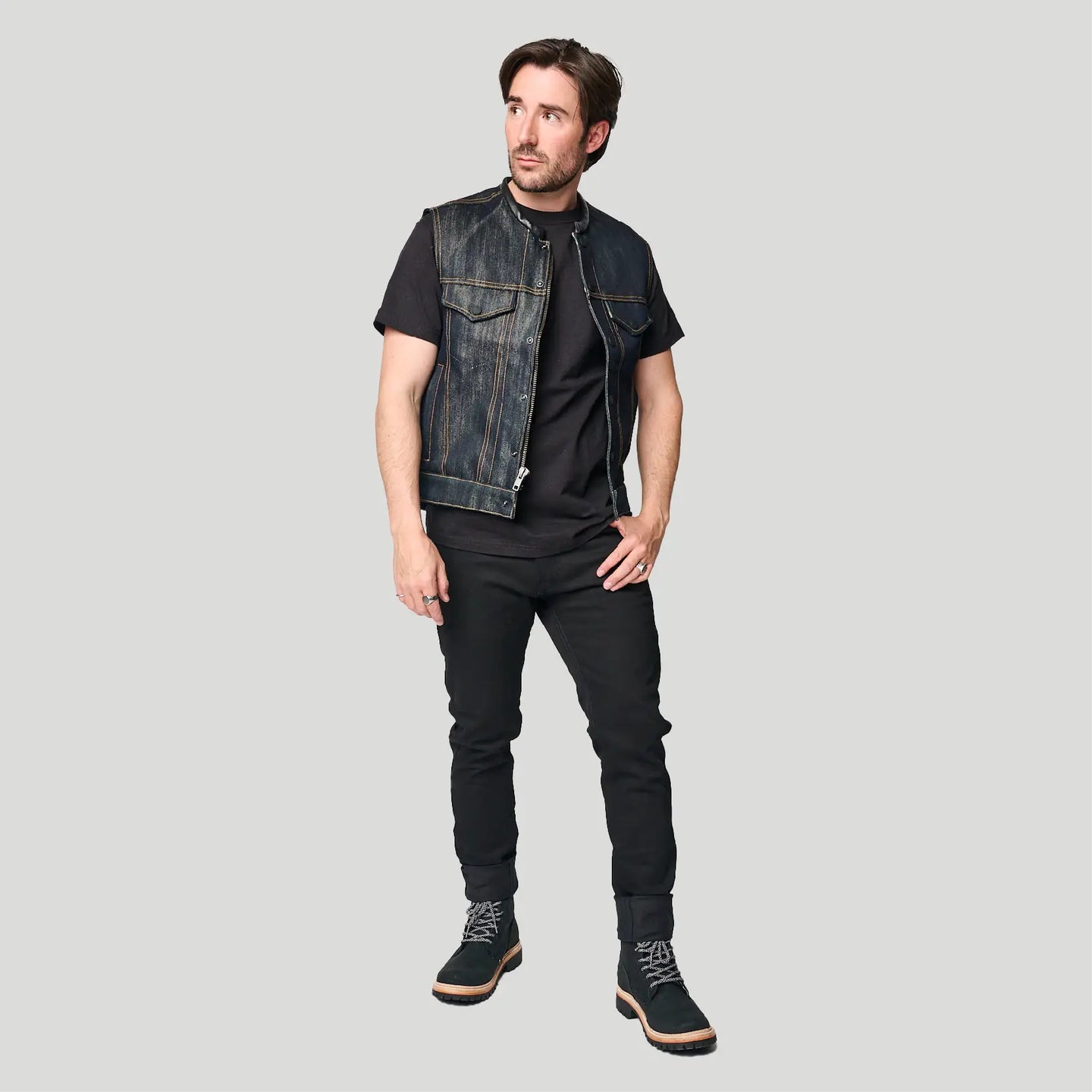 Dark Horse Vest - Indigo