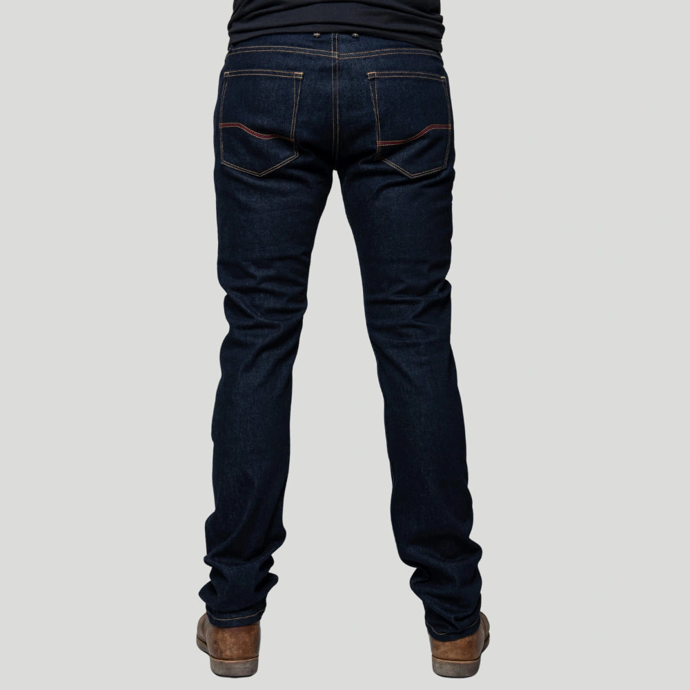 tobacco denim Archetype Riding Jeans These pants are crafted from our proprietary Built for Adventure Denim in Tobacco