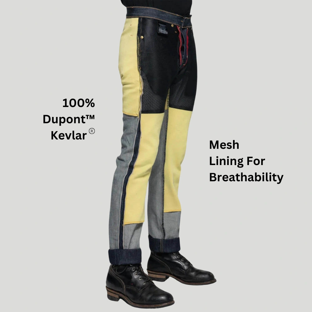 Ironsides Indigo Armored Denim Jeans. Features Protective Ironsides Indigo Armored Denim Jeans. Features Protective