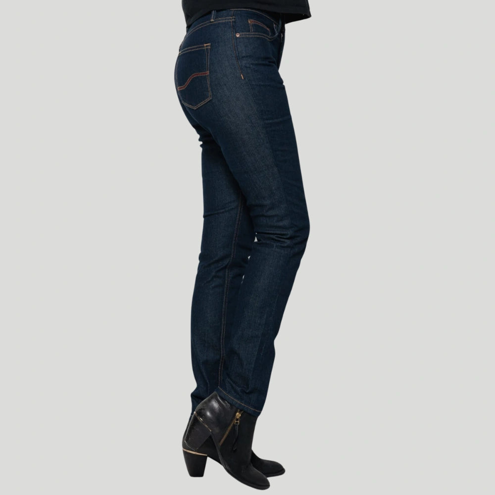 Runaways - Women&#39;s Indigo Protective Riding Jeans