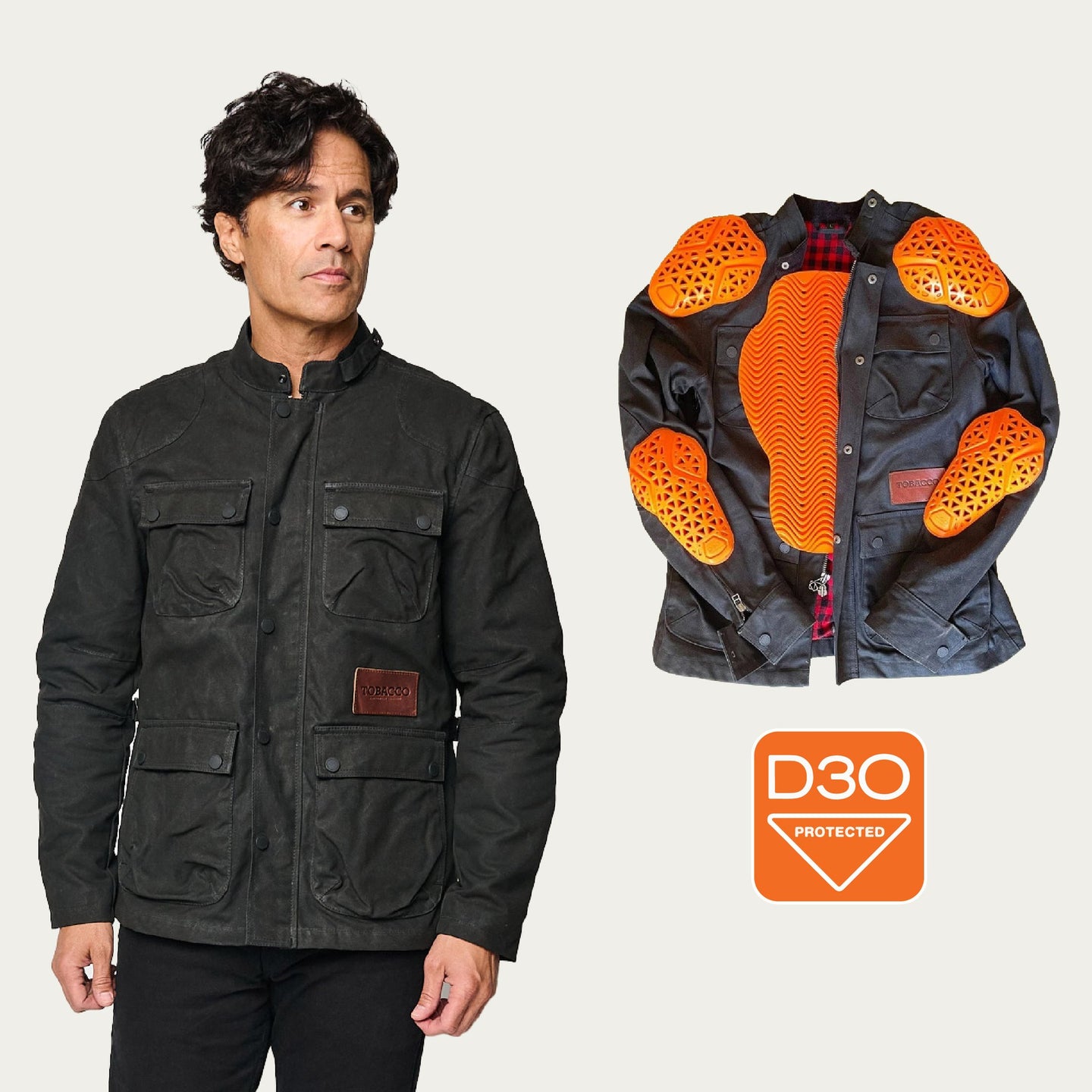 Buy McCoy Jacket + get FREE D3O Armor Full Set