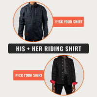 His and Her Riding Shirts Bundle