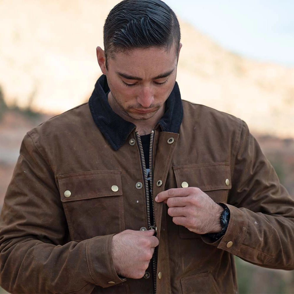 The Bridger Jacket – Tobacco Motorwear