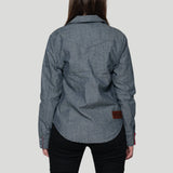 Riveter Riding Shirt - Indigo Chambray