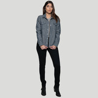 Riveter Riding Shirt - Indigo Chambray