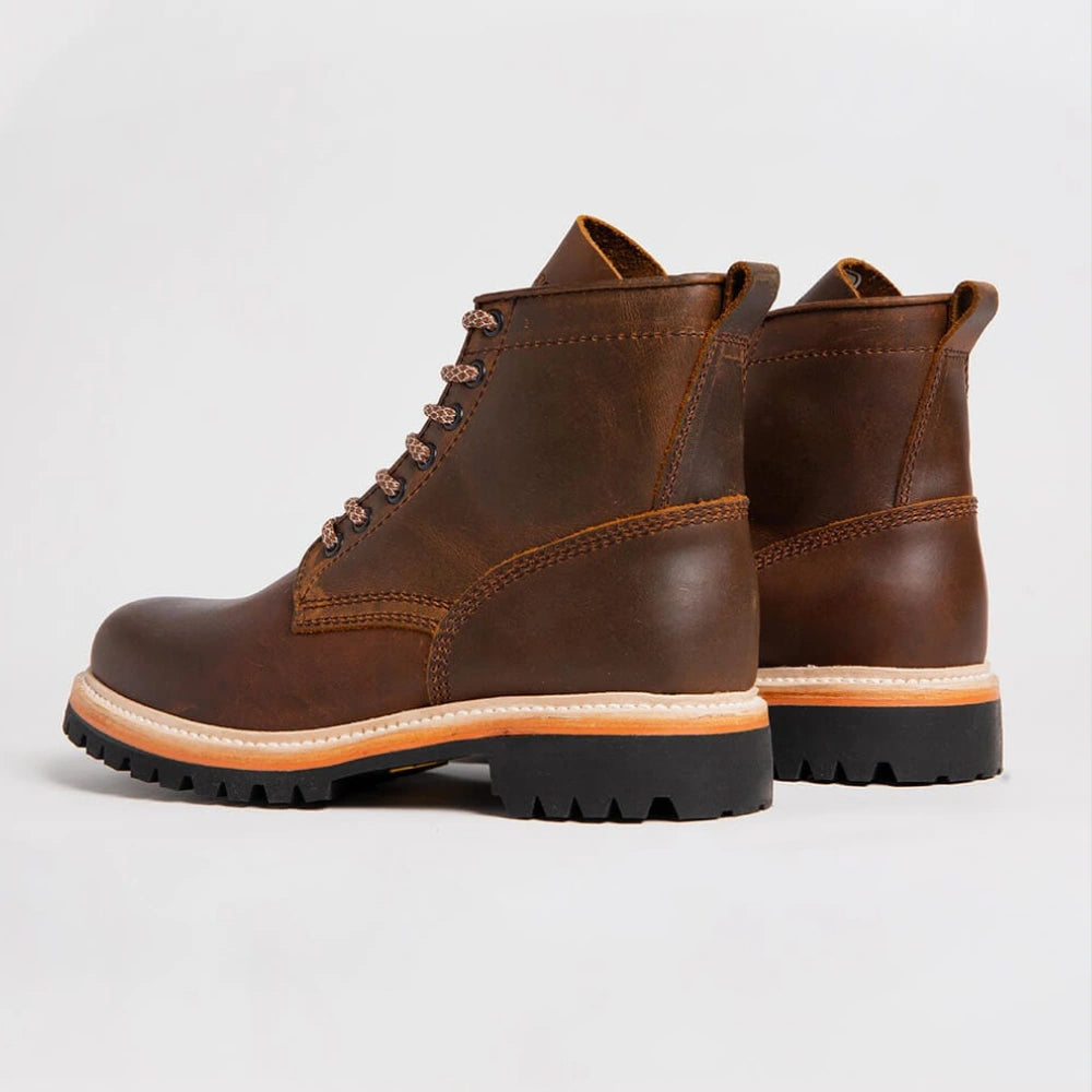 Tobacco Maverick Moto Boots - Amber. Hardened Toe and Heel Tobacco Maverick Moto Boots - Amber. Hardened Toe and Heel