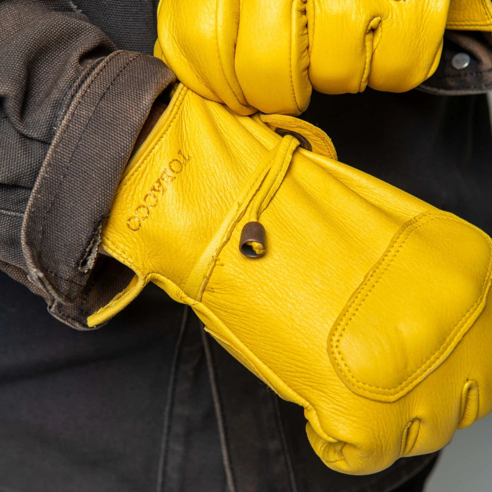 Tobacco Ropers Gloves - Yellow