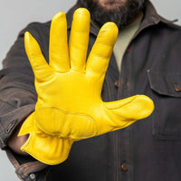 Tobacco Ropers Gloves - Yellow