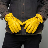 Tobacco Ropers Gloves - Yellow