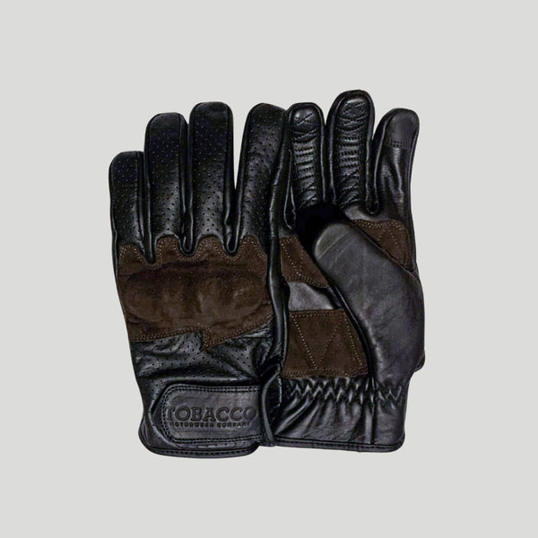 Tobacco Rough Up Gloves - Darksides – Tobacco Motorwear