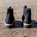 Tobacco Maverick Boots - Matte Black