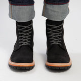 Tobacco Maverick Boots - Matte Black