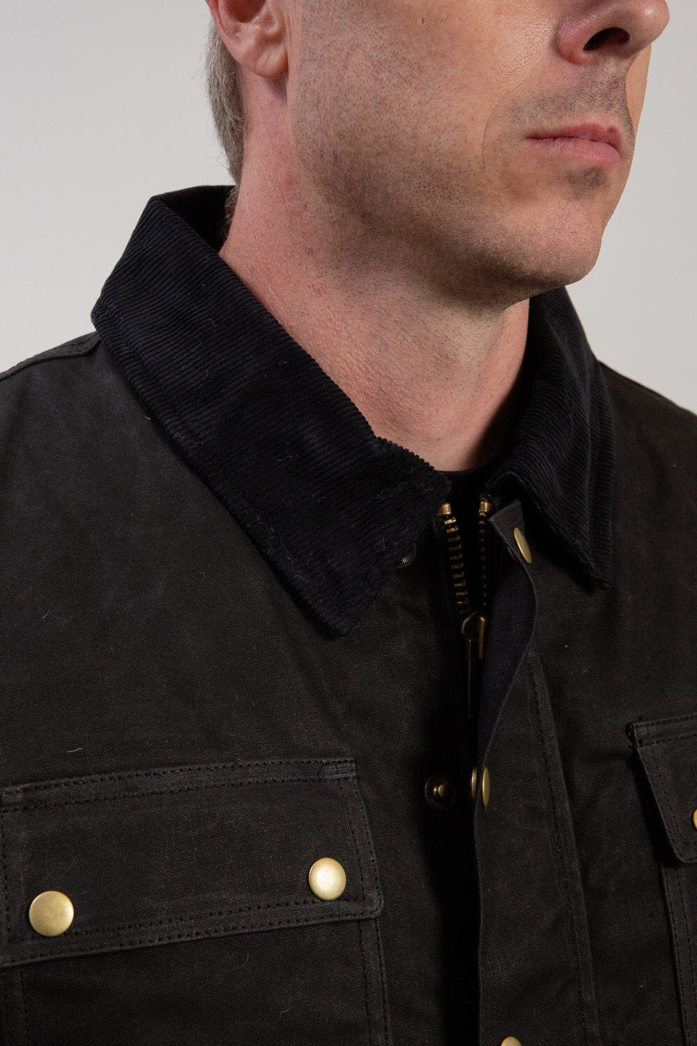 The Bridger Jacket - Black - Tobacco Motorwear