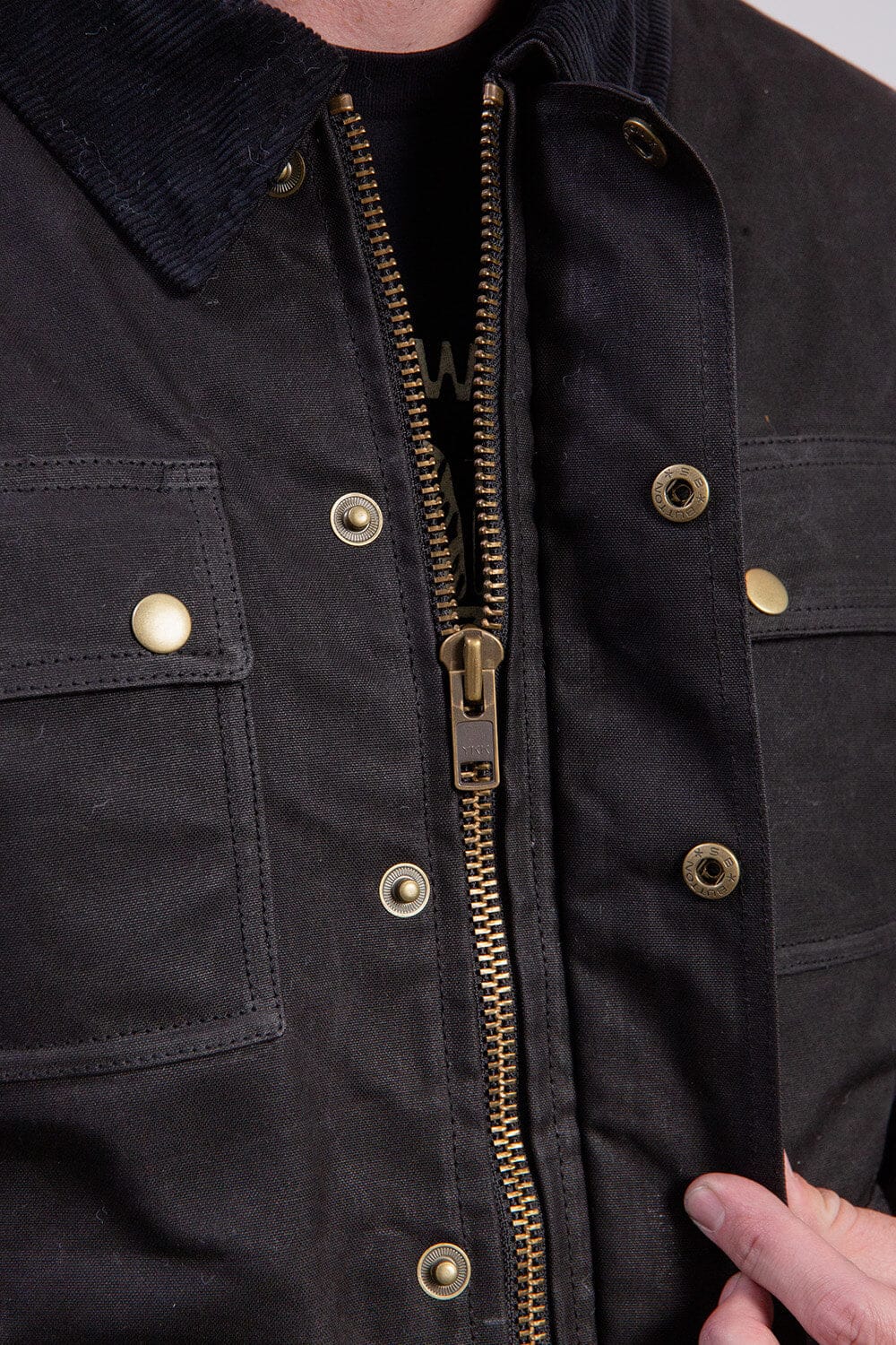 The Bridger Jacket - Black - Tobacco Motorwear