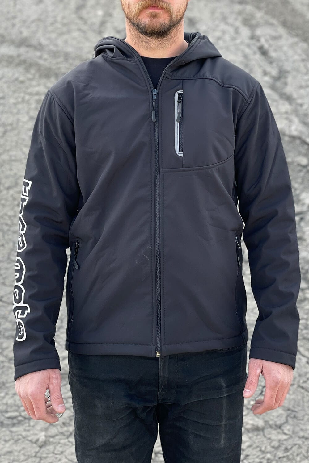 Men's Defiant Hoodie - Black