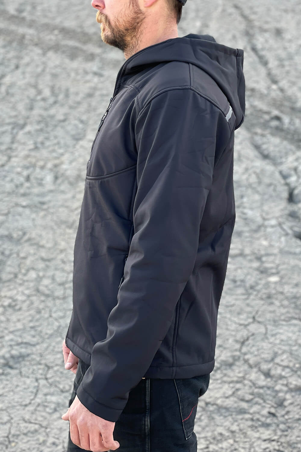 Men's Defiant Hoodie - Black