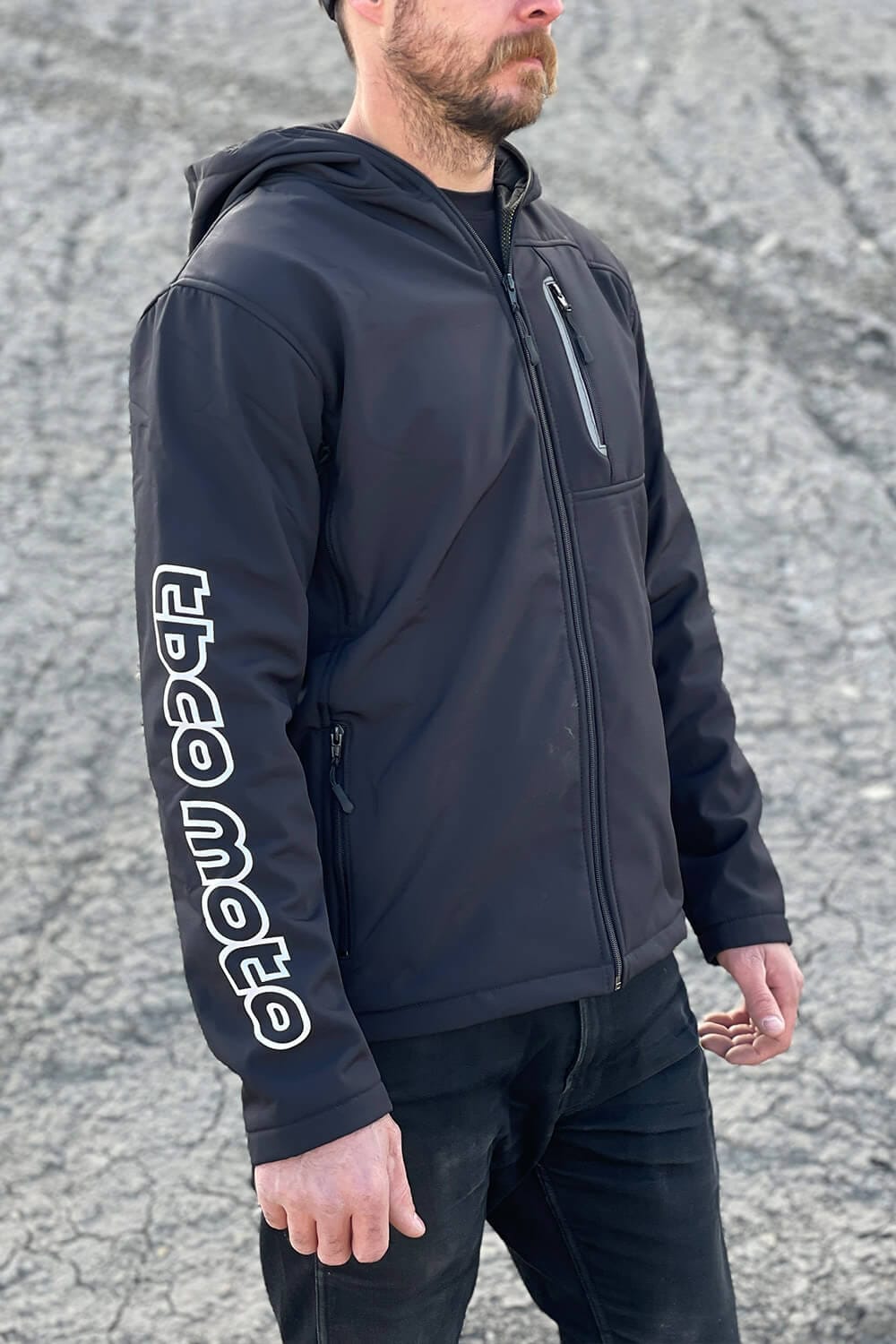 Men's Defiant Hoodie - Black