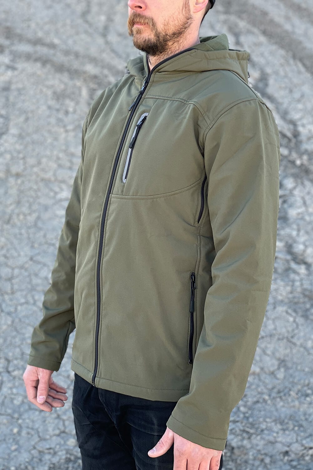 Men's Defiant Hoodie - Olive