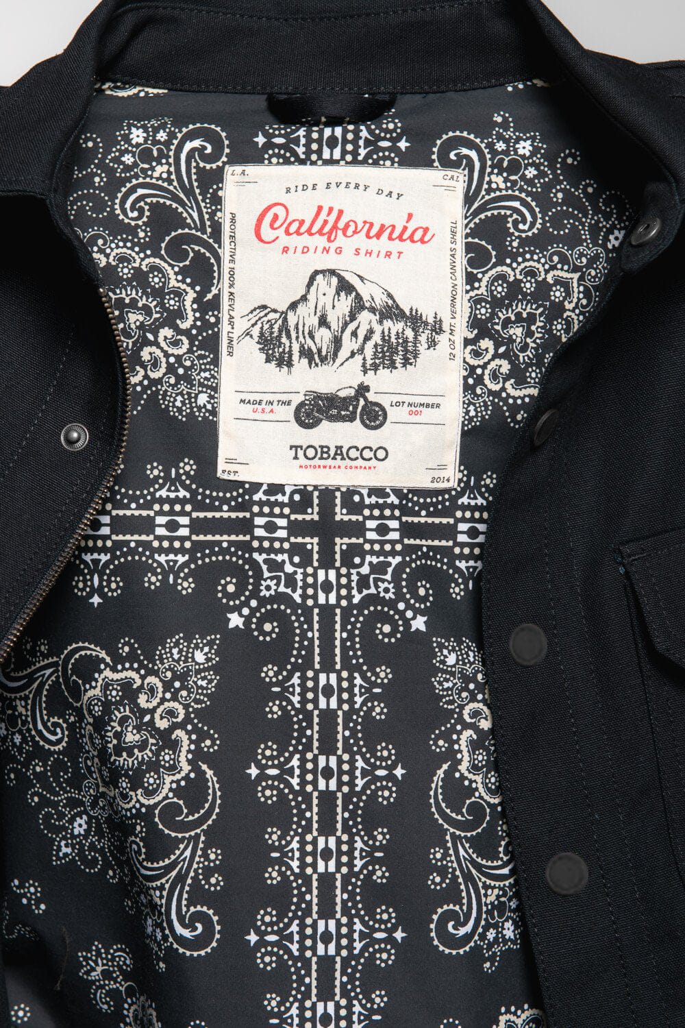California Riding Shirt - Carbon Canvas