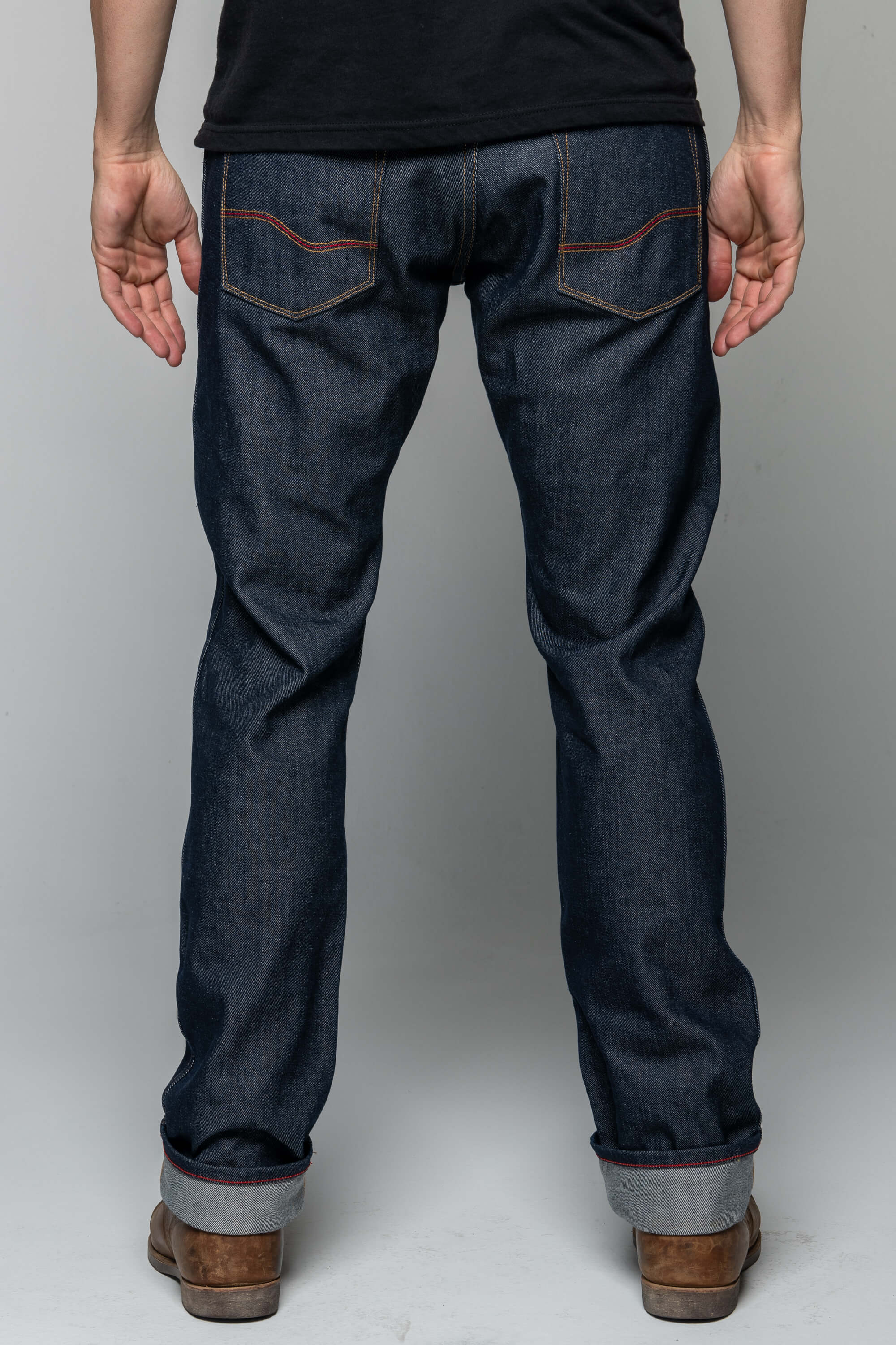 Caballo Relaxed Fit Indigo Protective Riding Jeans - Feat. Protective  DuPont™ Kevlar® Lining, Extra Durable Caballo Seams. 12.25 oz Ghirardelli  Pre-washed Stretch Denim - Tobacco Motorwear